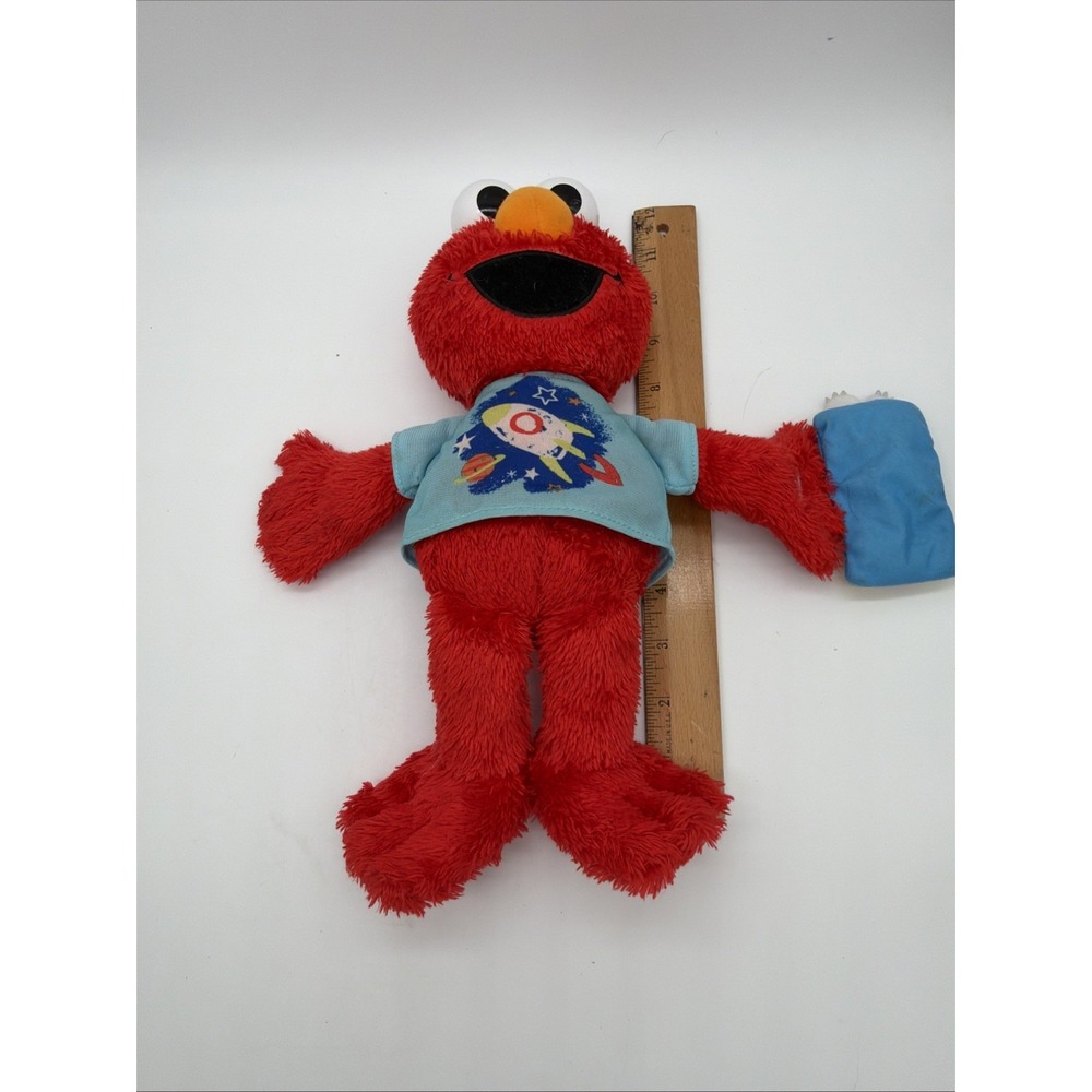 Sesame Street Musical Elmo & Smartie Elmo's World Plush Doll Singing & Talking - Picture 12 of 13